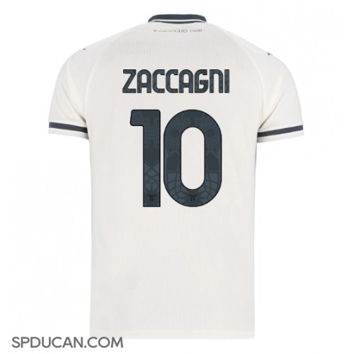 Muški Nogometni Dres Lazio Mattia Zaccagni #10 Gostujuci 2025-26 Kratak Rukav Muški Nogometni Dres Lazio Mattia Zaccagni #10 Gostujuci 2025-26 Kratak Rukav